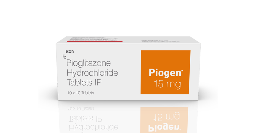 Piogen 15 Mg Tablets Suppliers In India Ikon Remedies