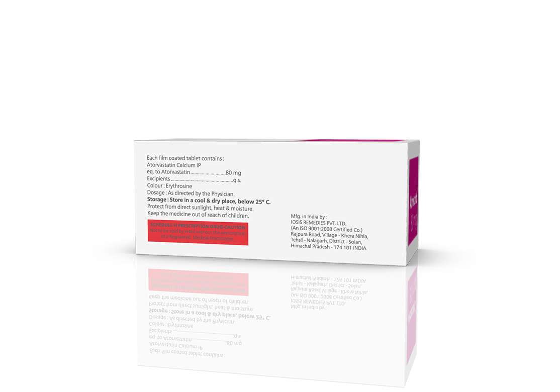 Atrocard 80 mg Tablets Supplier in India - Ikon Remedies