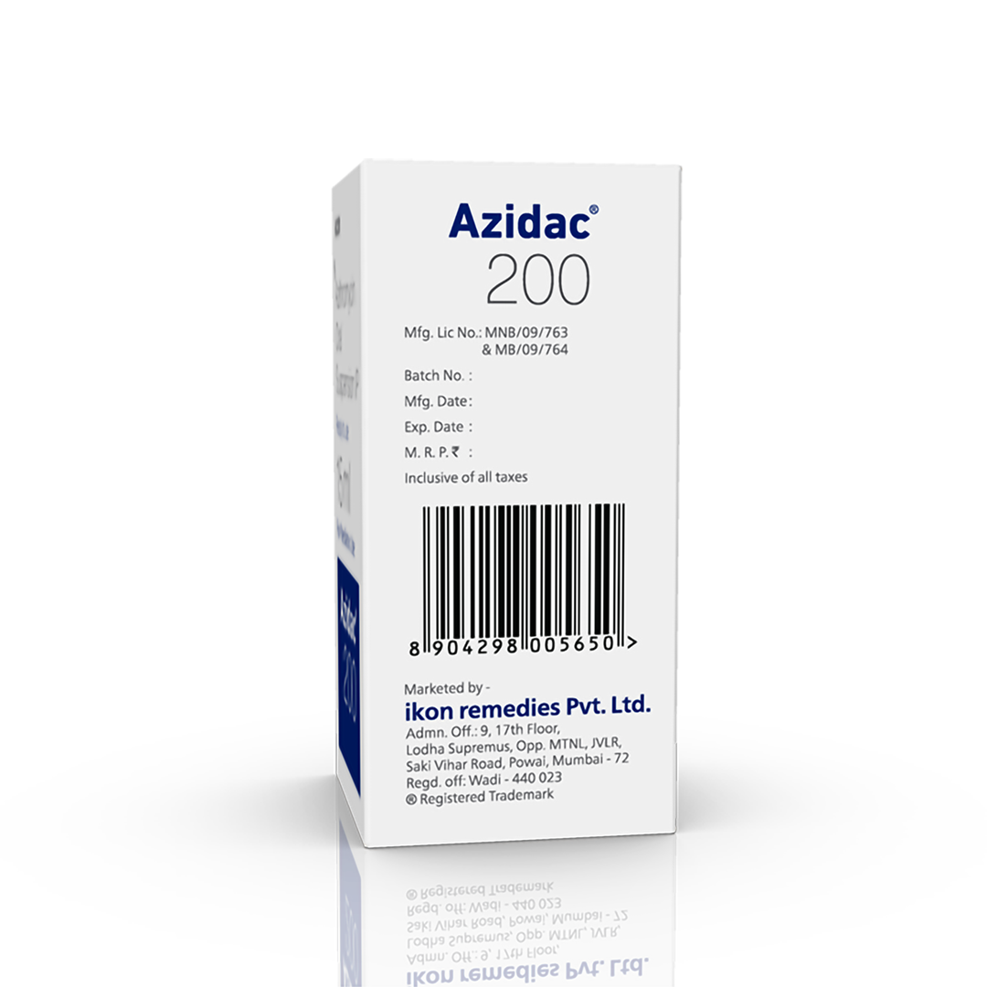 Azidac 200 mg Suspension 15 ml - Image 4