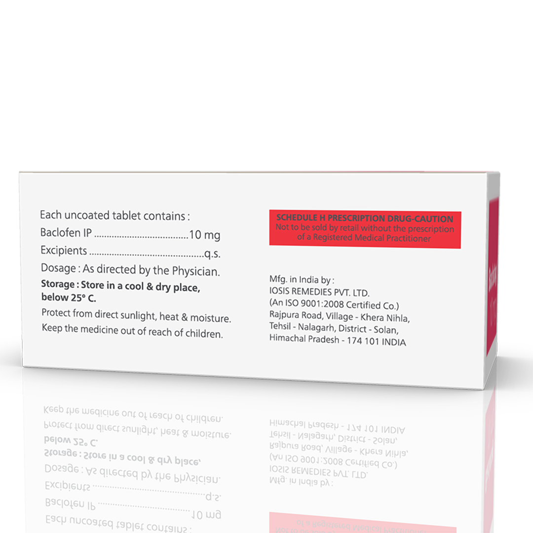 Baclotag 10 mg Tablets - Image 5