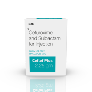 Ceflet Plus 2.25 gm Injection