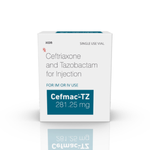 Cefmac-TZ 281.25 mg Injection