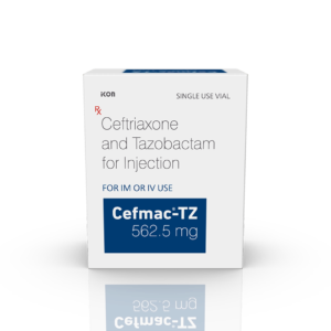 Cefmac-TZ 562.5 mg Injection
