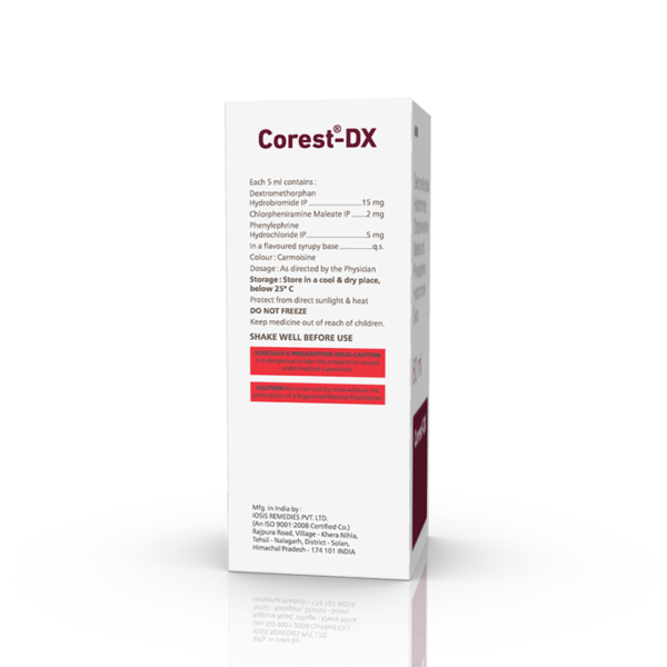 Corest-DX Syrup 60 ml - Ikon Remedies
