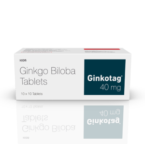 Ginkotag 40 mg Tablets