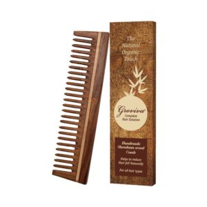 Groviva - Handmade Sheesham Wood Comb 14 FC