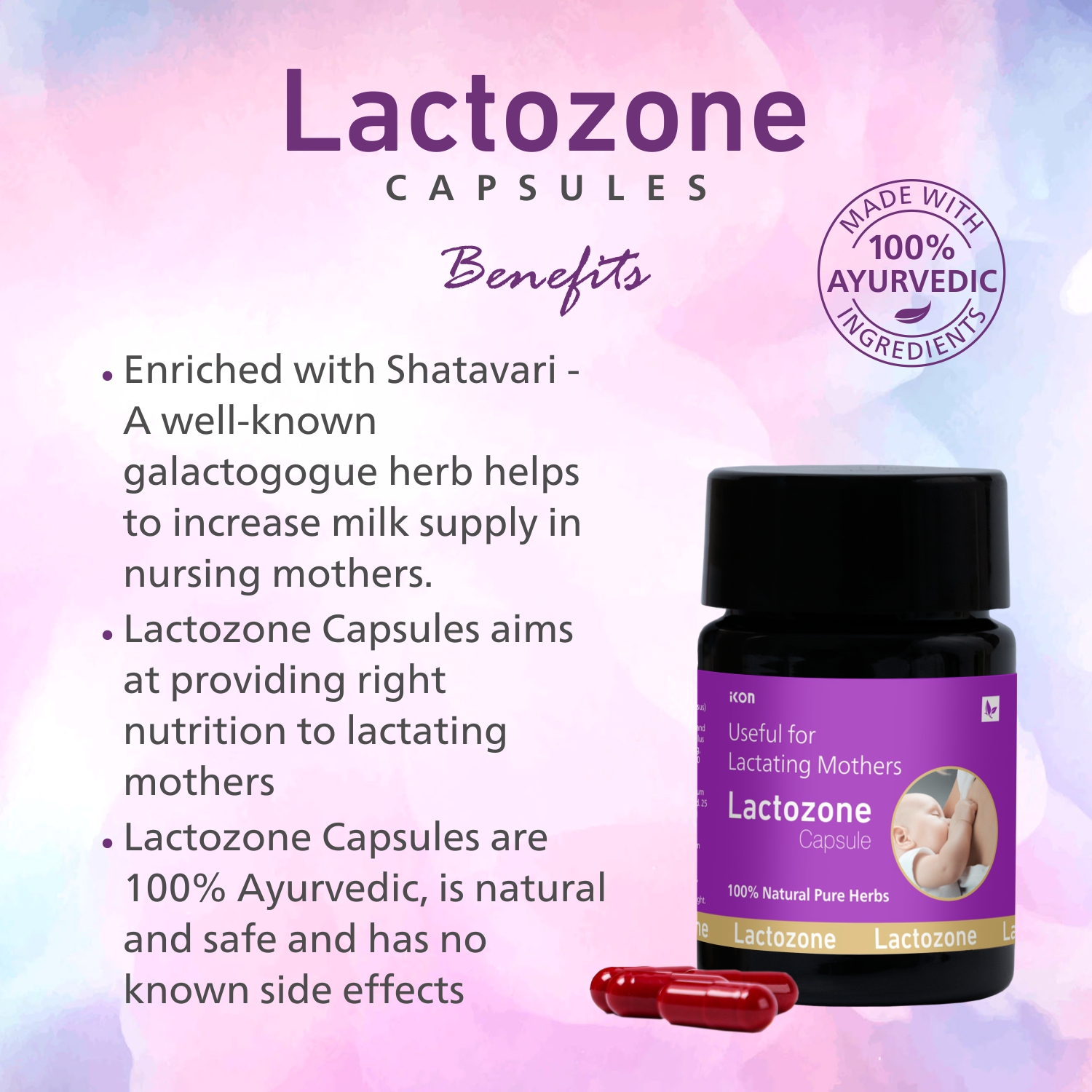 Lactozone Capsules 10 Cap - Image 4