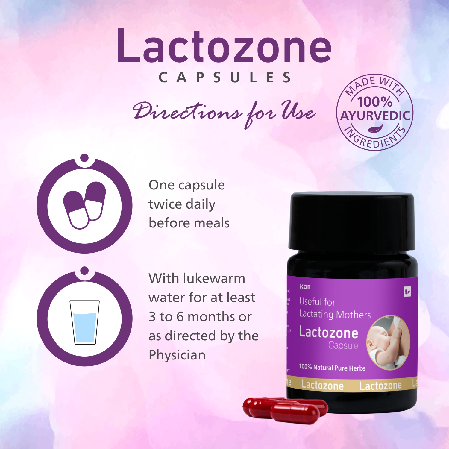 Lactozone Capsules 10 Cap - Image 6