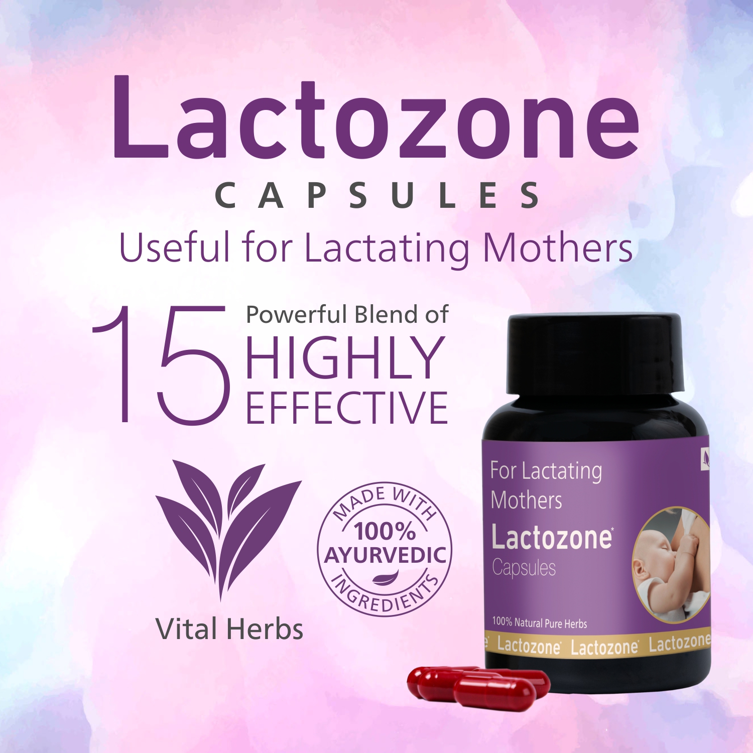 Lactozone Capsules 60 Cap - Image 2