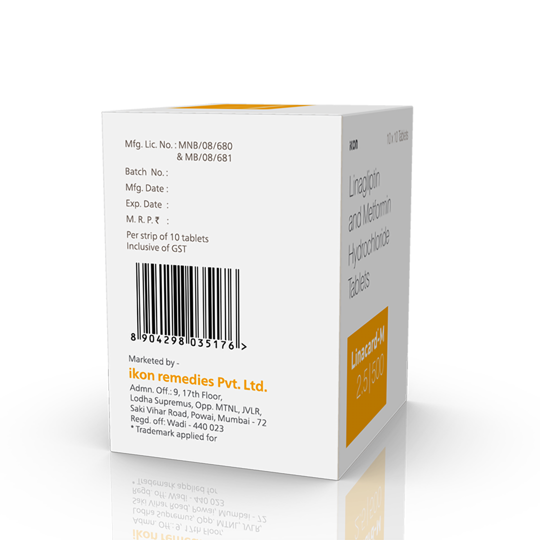 Linacard-M 2.5 | 500 mg Tablets - Image 4