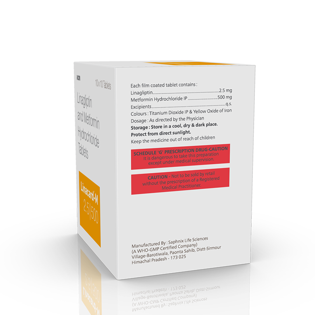 Linacard-M 2.5 | 500 mg Tablets - Image 5