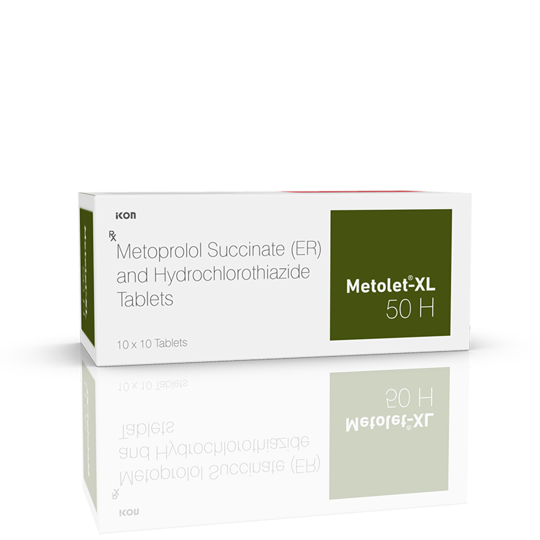 Metolet XL 50 H Tablets - Image 2