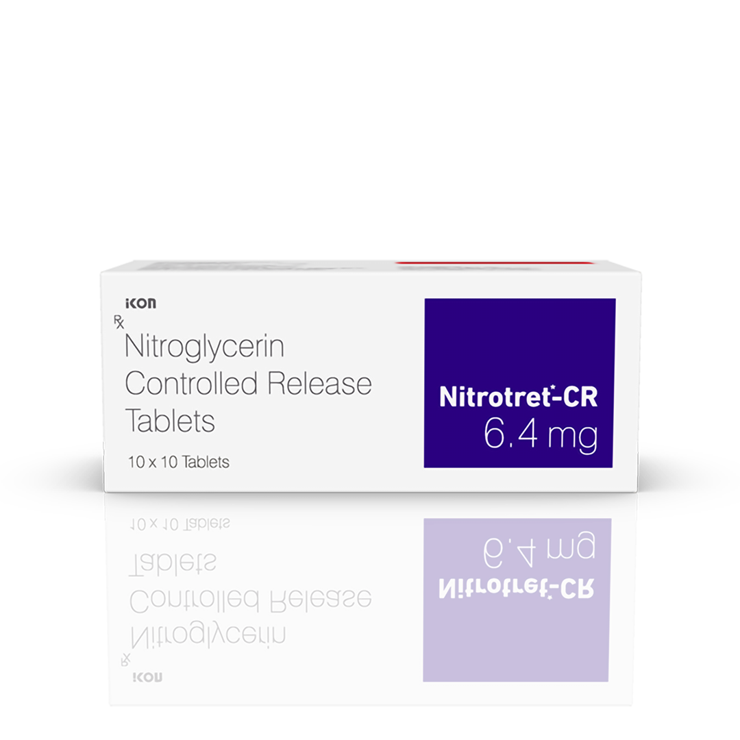 Nitrotret-CR 6.4 mg Tablets