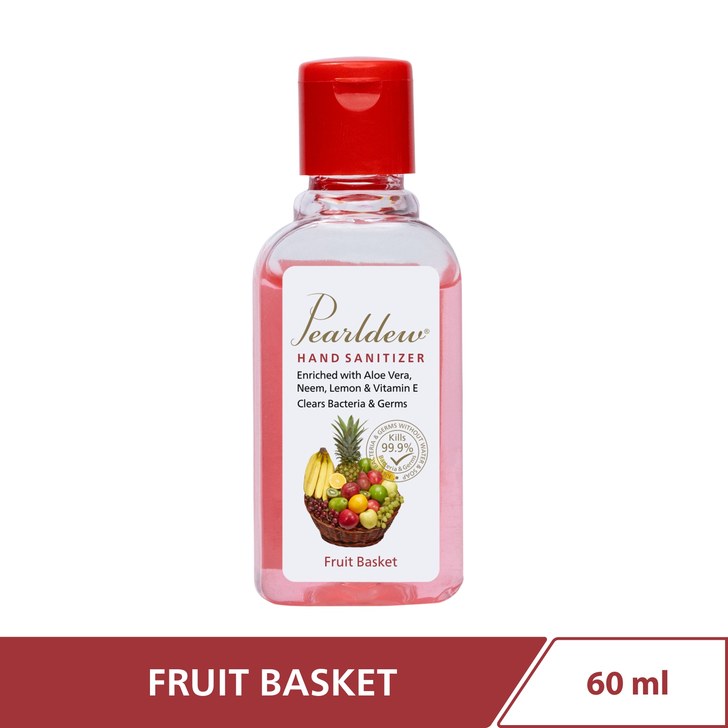 Pearldew Hand Sanitizer (Gel) Fruit Basket 60 ml