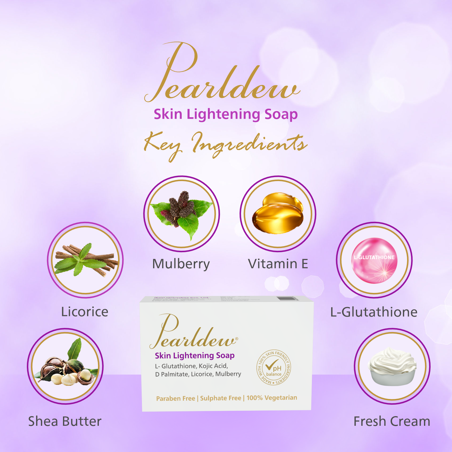 Pearldew Skin Lightening Soap - Image 3