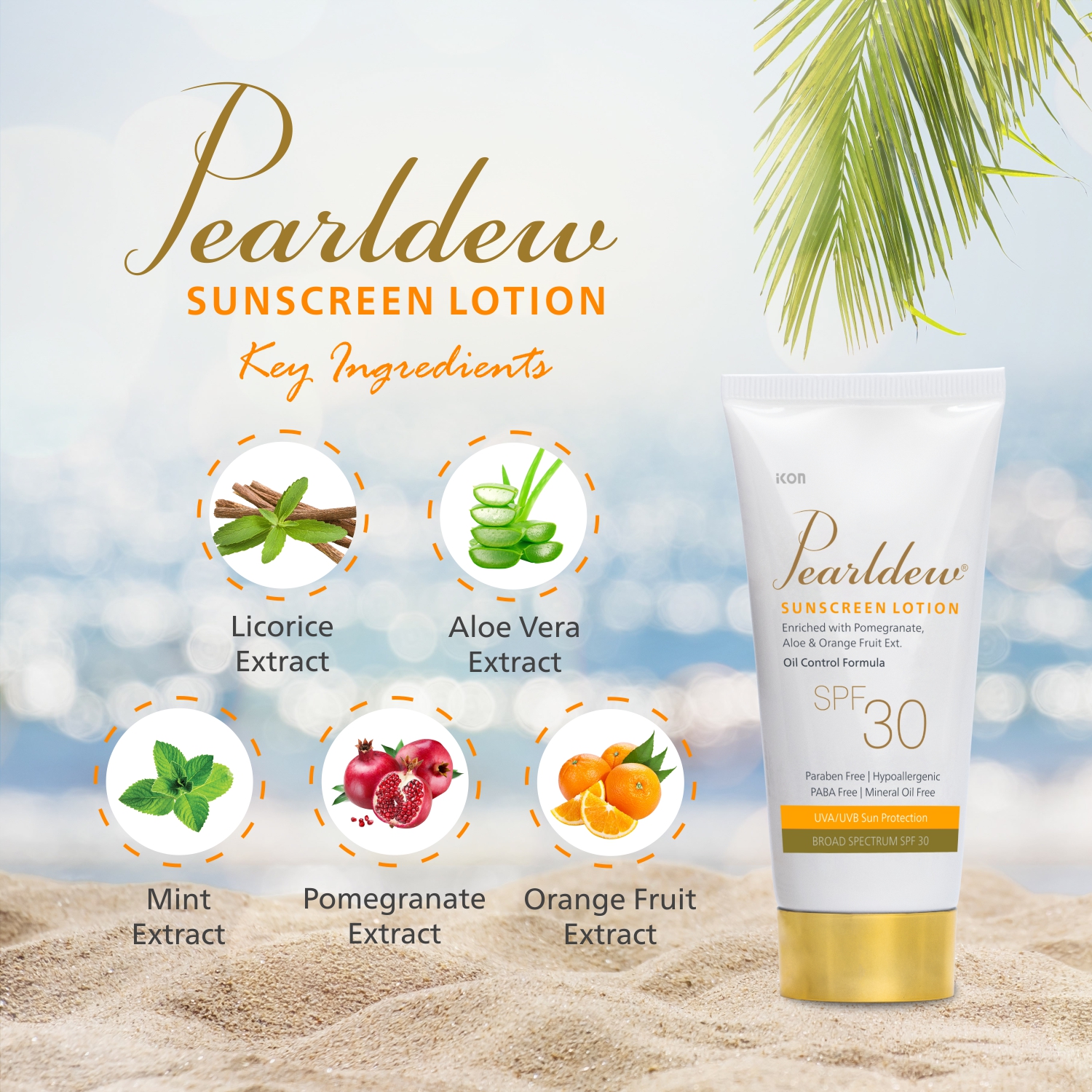 Pearldew Sunscreen Lotion (SPF 30) - Image 3