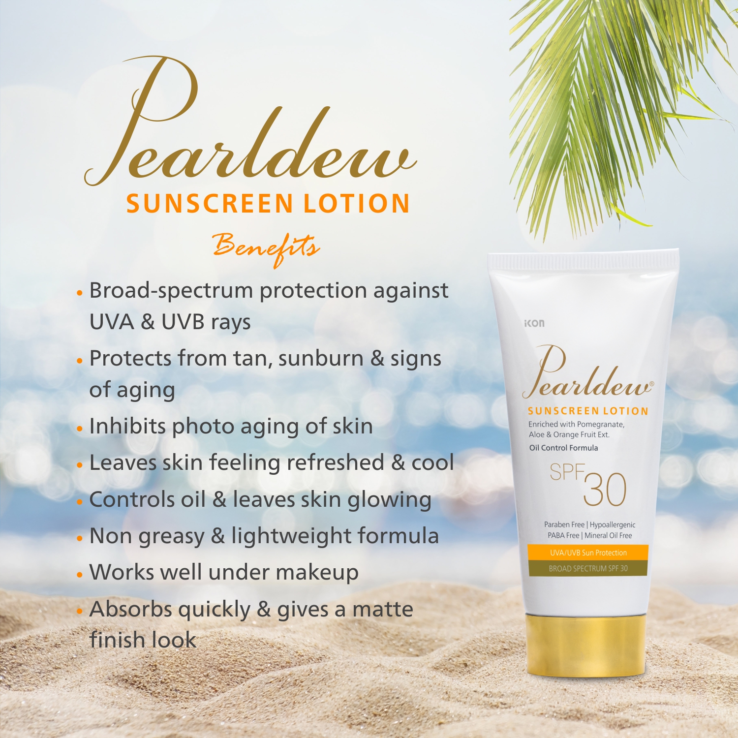 Pearldew Sunscreen Lotion (SPF 30) - Image 4