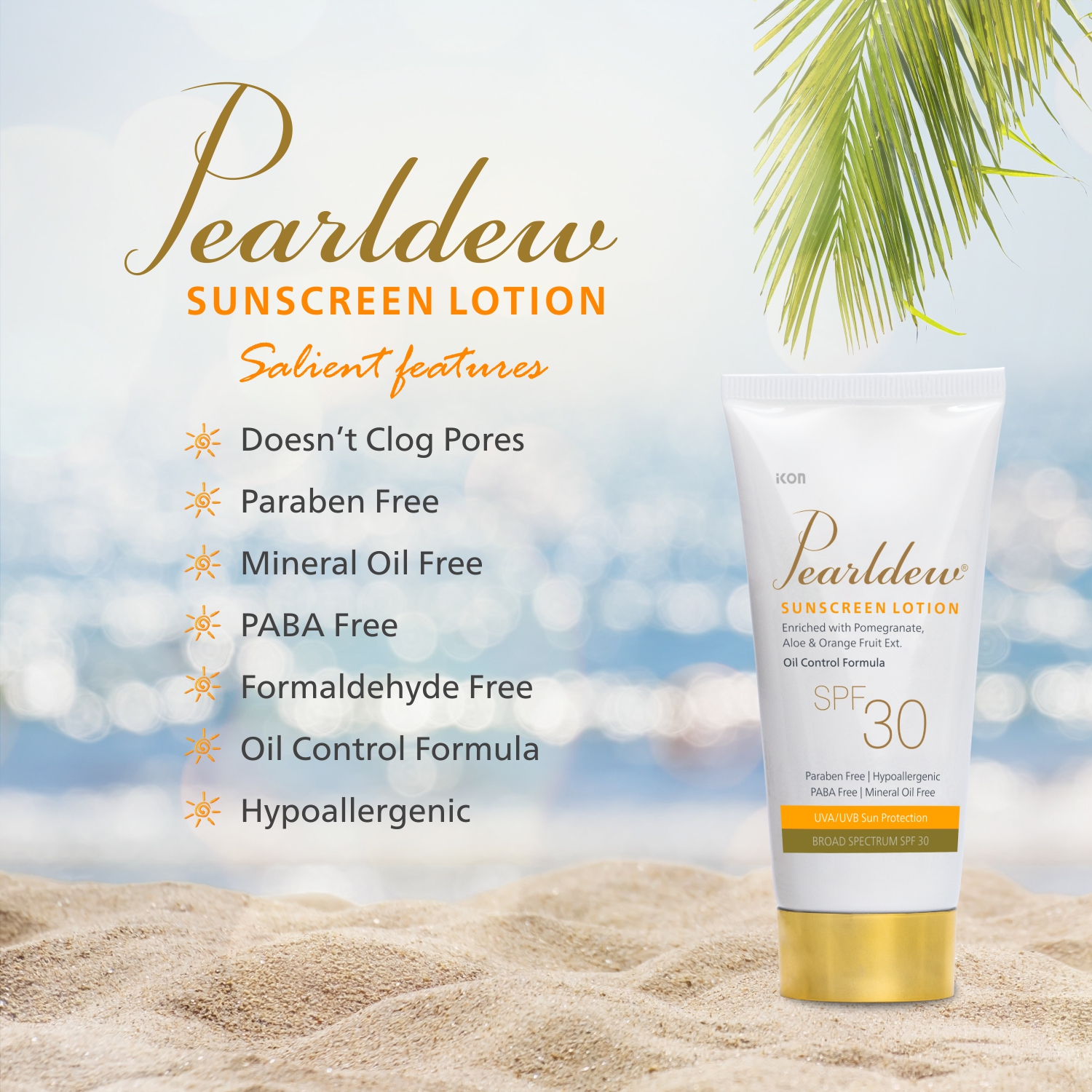 Pearldew Sunscreen Lotion (SPF 30) - Image 5
