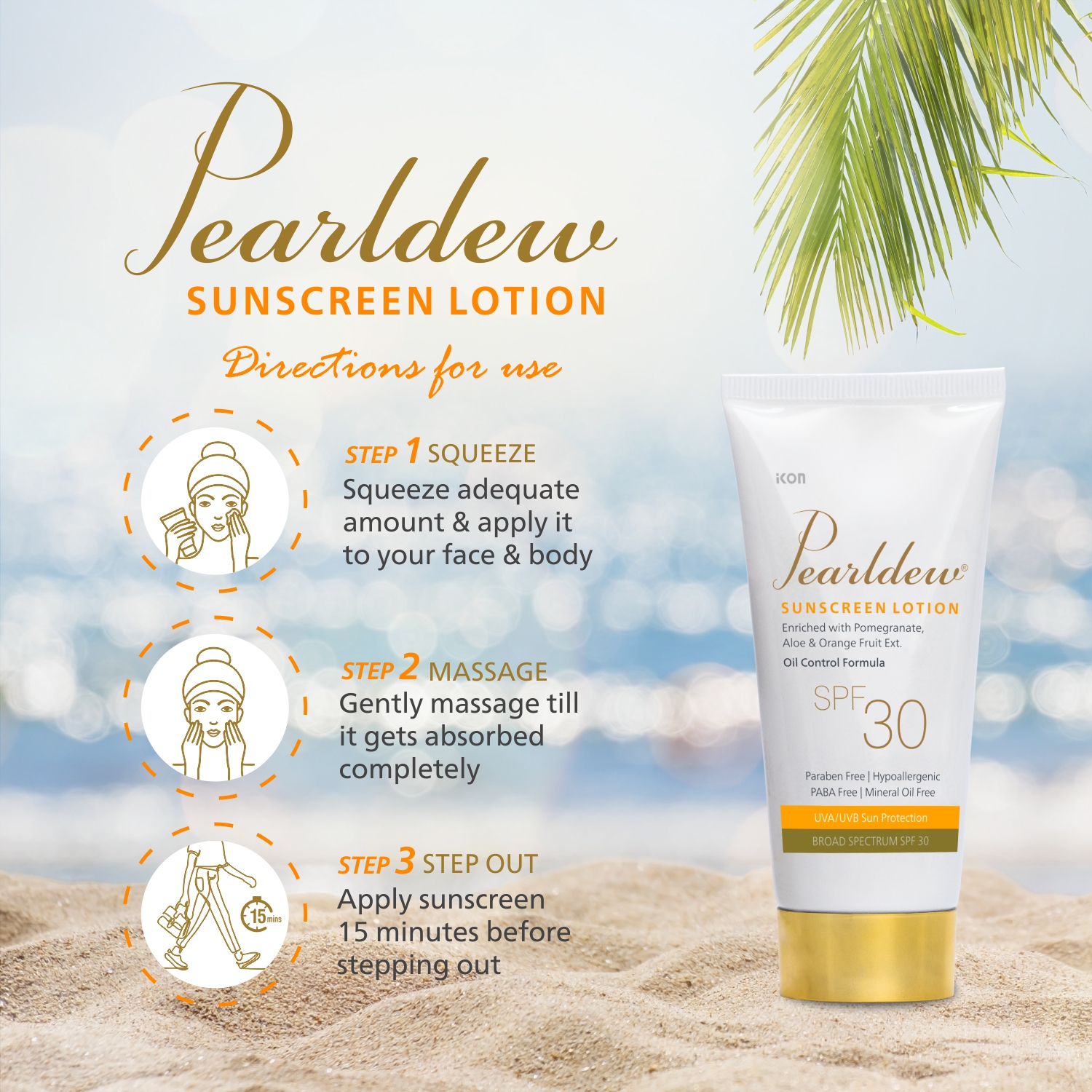 Pearldew Sunscreen Lotion (SPF 30) - Image 6