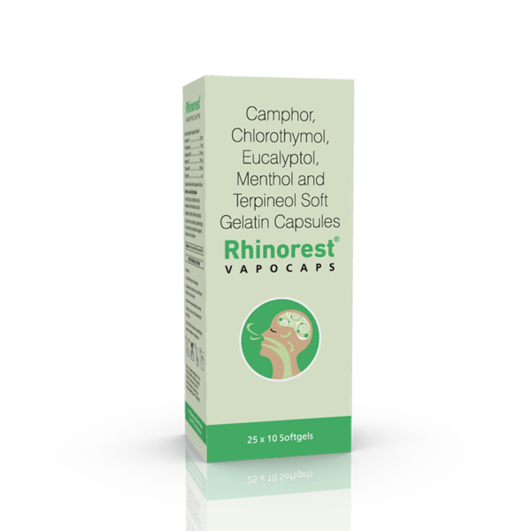 Vapocaps Rhinorest Vapocaps - Ikon Remedies