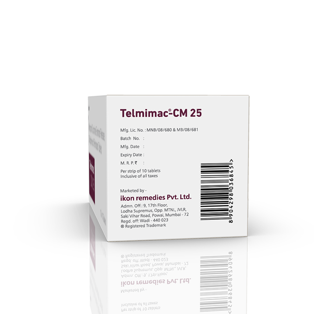 Telmimac-CM 25 mg Tablets - Image 4