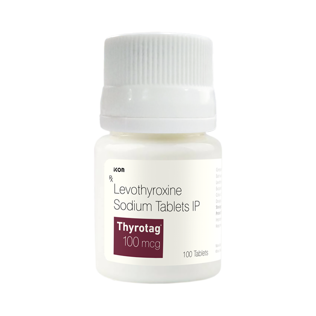 Thyrotag 100 mcg Tablets