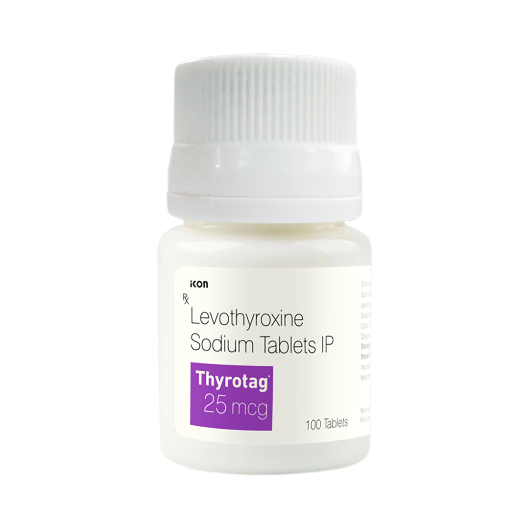 Thyrotag 25 mcg Tablets