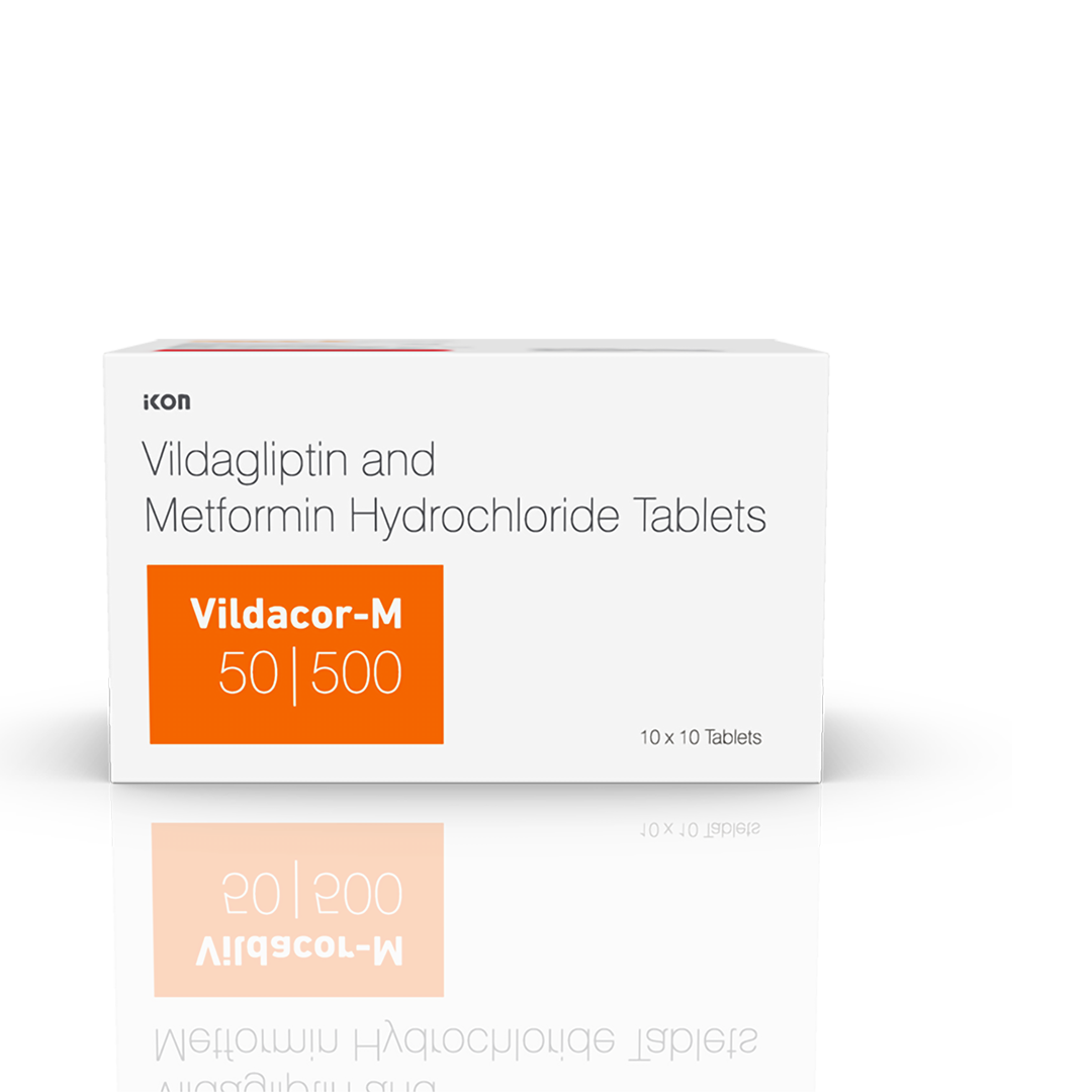 Vildacor-M 50 | 500 Tablets